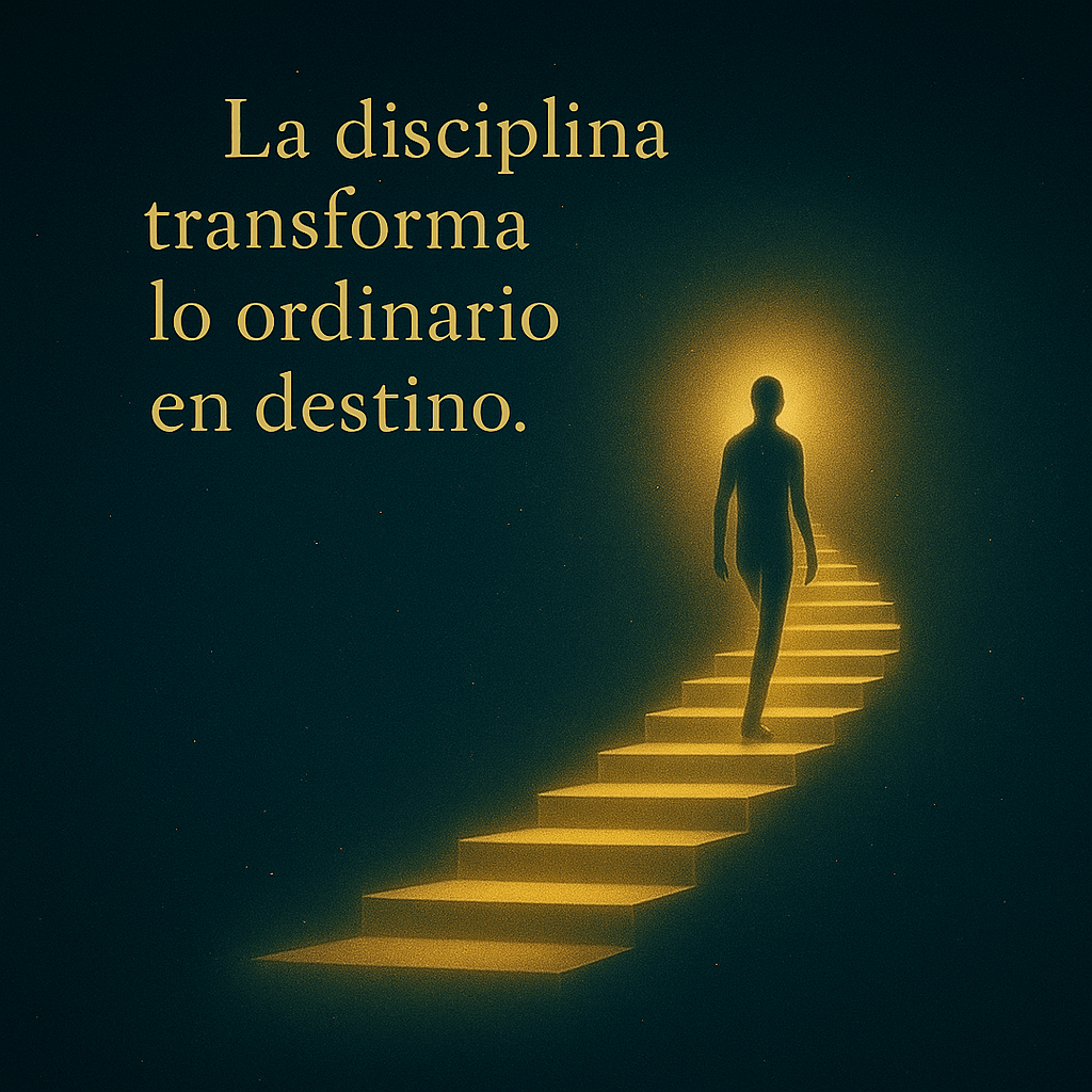 La disciplina: la llave que abre tu destino La disciplina