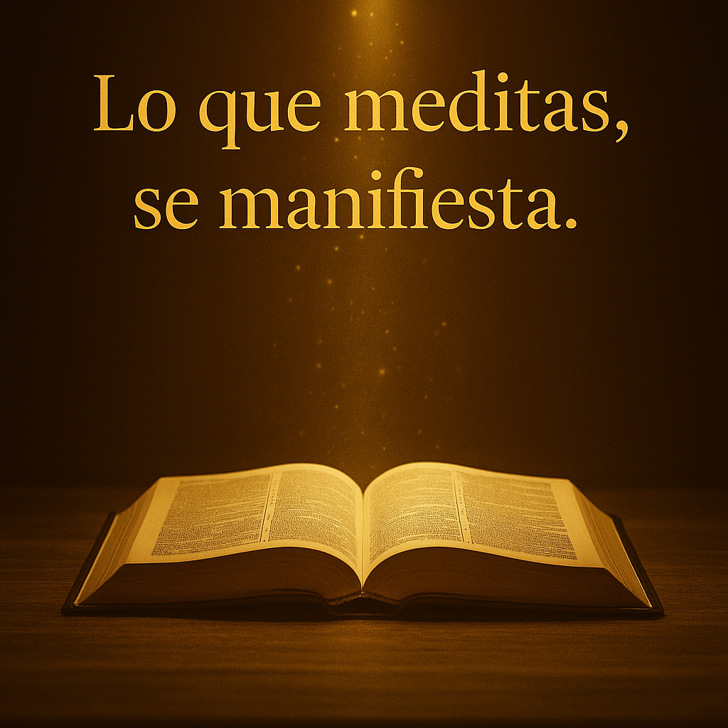 Los versículos más poderosos sobre prosperidad y abundancia lo que meditas se manifiesta